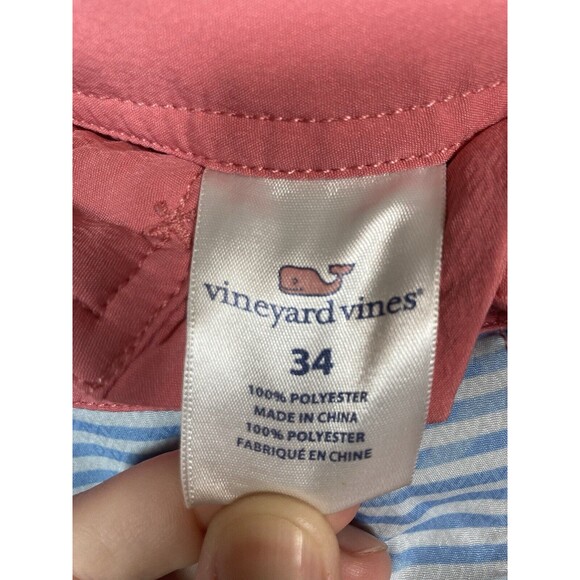 Vineyard Vines Mens Performance Board Cruise Shorts Swim Trunks‎ Size 34 Pink - Picture 6 of 6